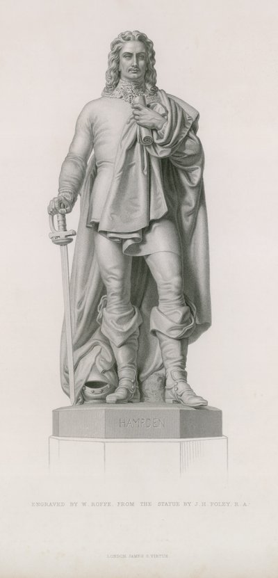 Standbeeld van John Hampden door English School