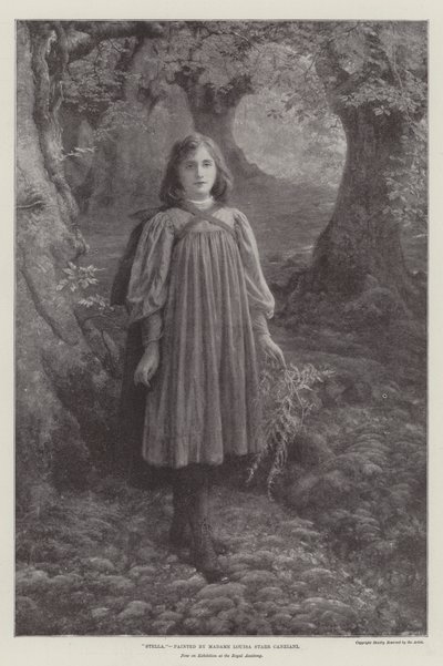 "Stella," nu tentoongesteld in de Koninklijke Academie door English School