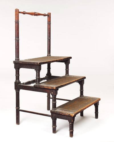 Trappen, ca.1820 door English School