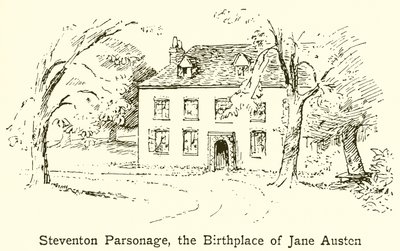 Steventon Parsonage, de geboorteplaats van Jane Austen door English School