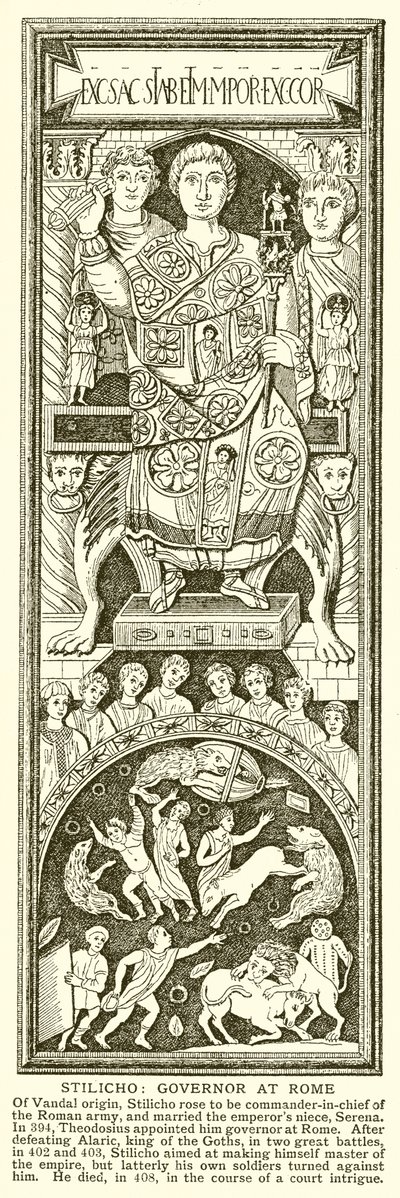 Stilicho: Gouverneur in Rome door English School