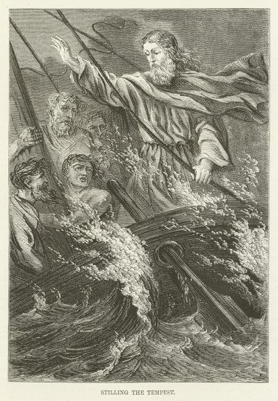 Het stillen van de storm door English School