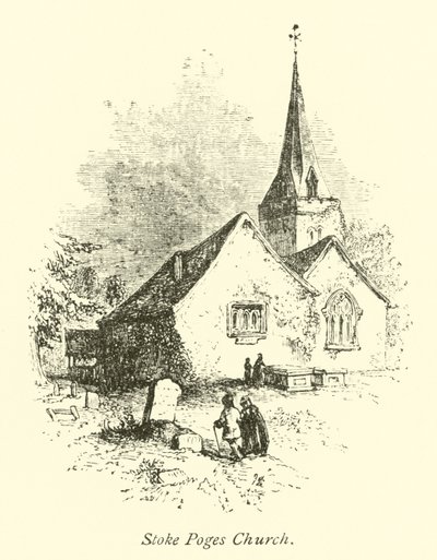 Stoke Poges Kerk door English School