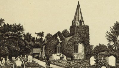 Stoke Poges Kerk door English School