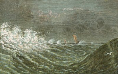 Storm op zee door English School