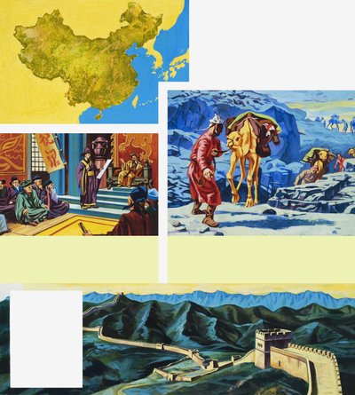 Verhaal van China door English School