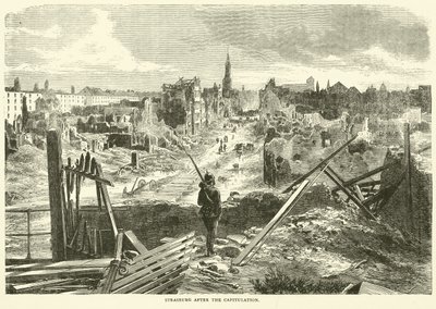 Straatsburg na de capitulatie, september 1870 door English School