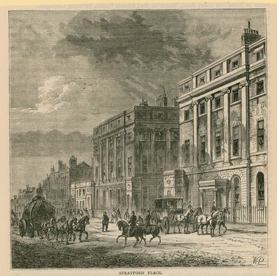 Stratford Place, Londen door English School