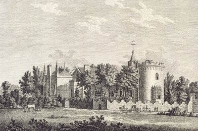 Strawberry Hill: Noordkant, 1784 door English School