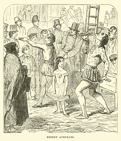 Straatacrobaten door English School