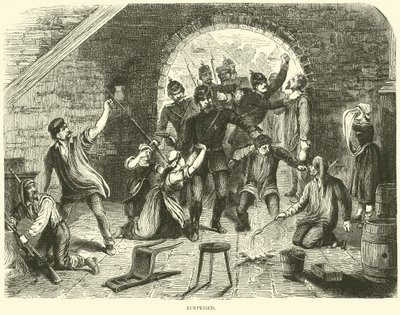 Verrast, januari 1871 door English School