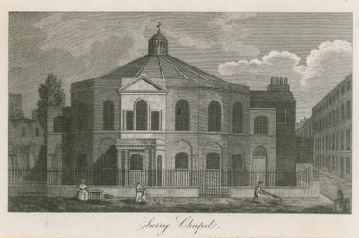 Surrey Chapel, Blackfriars Road, Southwark (Rowland Hills Chapel) door English School
