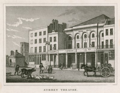 Surrey Theatre, Blackfriars Road, Londen door English School