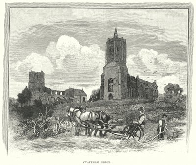 Swaffham Prior (gravure) door English School