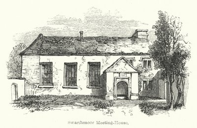 Swarthmoor ontmoetingshuis (gravure) door English School