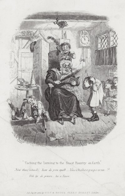 Onderwijs aan de beste boeren op aarde, 1840 door English School
