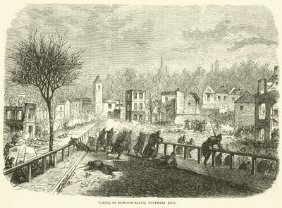 Inname van Brie-sur-Marne, 30 november, november 1870 door English School