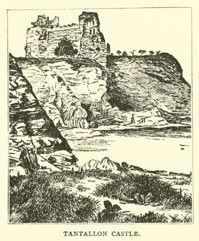 Tantallon Castle door English School