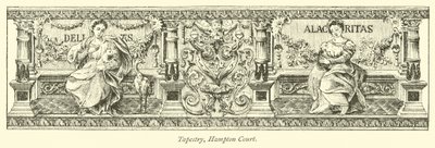 Tapijt, Hampton Court door English School