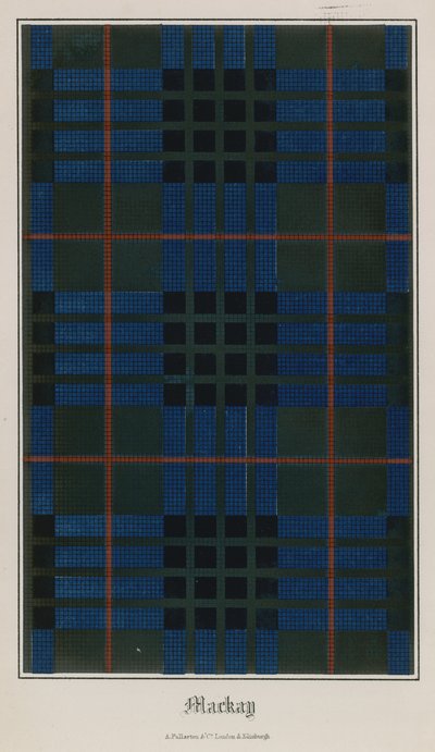 Tartan van Clan Mackay door English School
