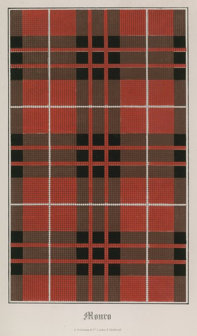 Tartan van Clan Munro door English School