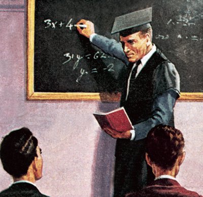 Algebra onderwijzen door English School