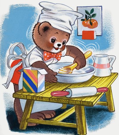 Teddybeer (met verborgen objecten) door English School