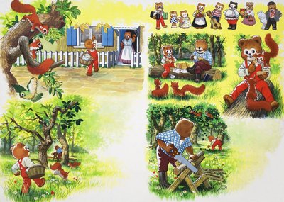 Teddyberen door English School