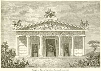 Tempel van Jupiter Capitolinus (Canina