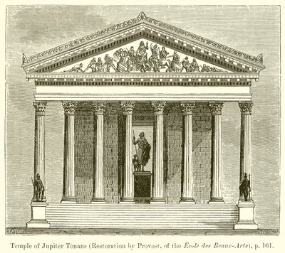Tempel van Jupiter Tonans door English School