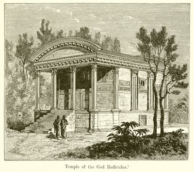 Tempel van de god Rediculus door English School