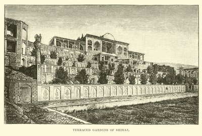 Terrastuinen van Shiraz door English School