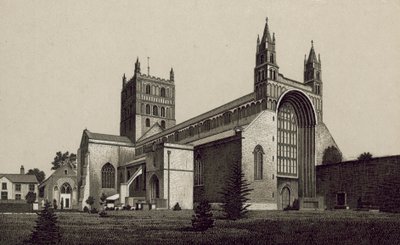 Tewkesbury Abdij door English School