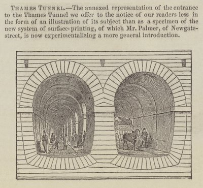 Thames Tunnel door English School
