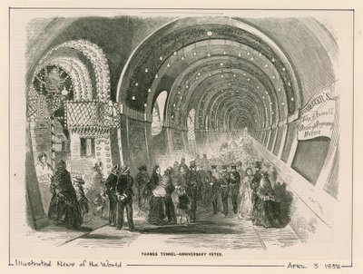 Thames Tunnel - jubileumfeesten door English School