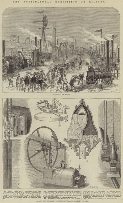 De Landbouwtentoonstelling in Kilburn door English School