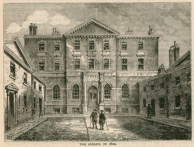 The Albany, Londen, in 1800 door English School