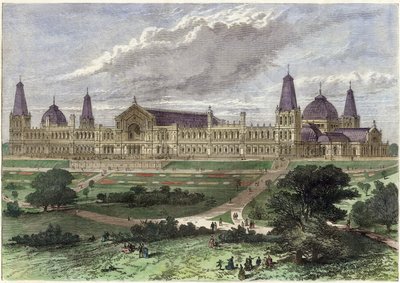 Het Alexandra Palace door English School