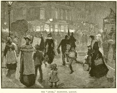 The Angel, Islington, Londen door English School