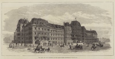 De Leger- en Marinegebouwen van de Amerikaanse Regering, Washington door English School