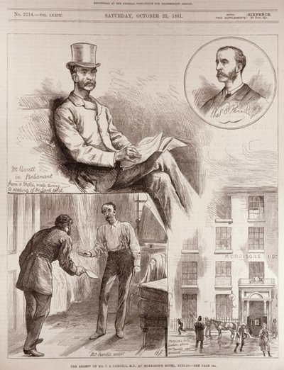 De Arrestatie van Mr. C.S. Parnell, MP, in Morrison