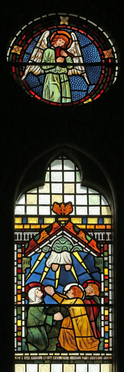 De Hemelvaart met de Maagd Maria, Sint-Petrus en Sint-Jan door English School