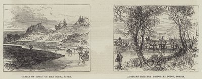 De Oostenrijkers in Bosnië (gravure) door English School