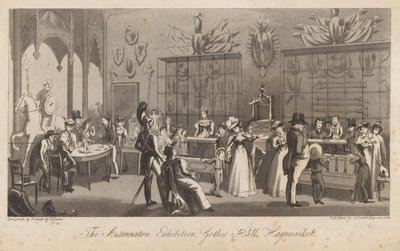 De Automaat Tentoonstelling, Gotische Hal, Haymarket door English School