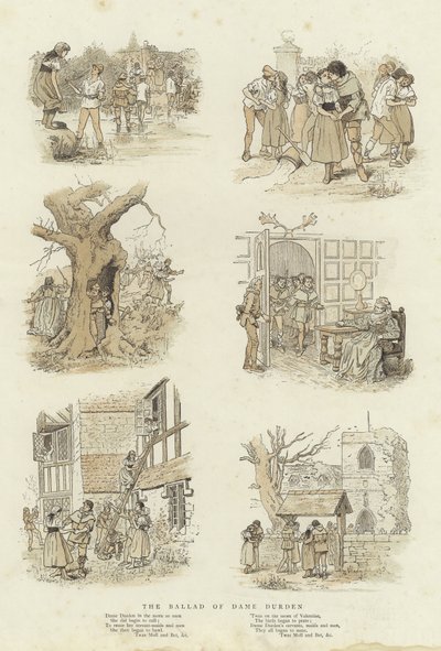 De Ballade van Dame Durden door English School