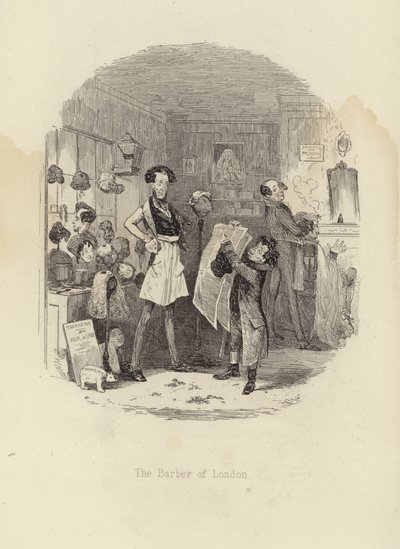 De barbier van Londen door English School
