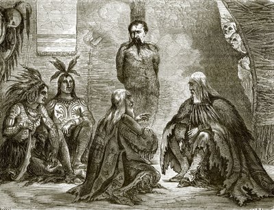 De Baron de Wagon bij de raad van oordeel door English School