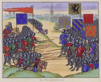 De Slag bij Rosebecque door English School