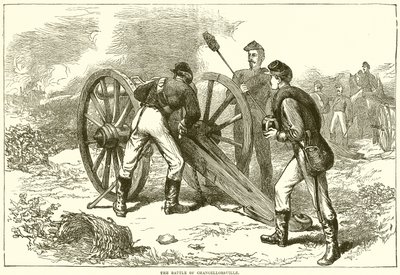 De Slag bij Chancellorsville door English School