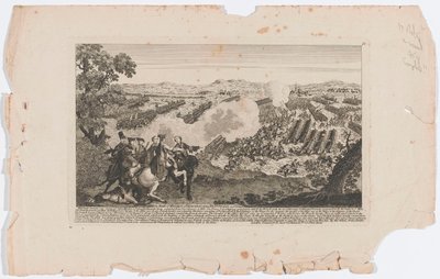 De Slag bij Minden of Thornhausen in Westfalen op 1 augustus 1759? door English School